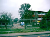 Bushmead Juniors being Demolished (Sep 2002)